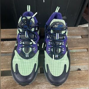 Nike Air Max 270 React Future Swoosh Cool Grey-Court Purple-Vapor Green 8.5